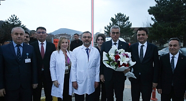 Sağlık Bakanı Memişoğlu Tokat'ta sağlık çalışanlarıyla iftar yaptı