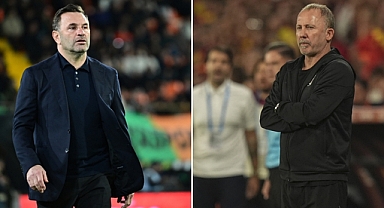 Sergen Yalçın ve Okan Buruk'un derbi