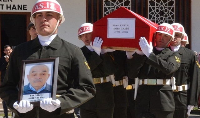 Taşova’nın son Kore gazisi son yolculuğuna uğurlandı