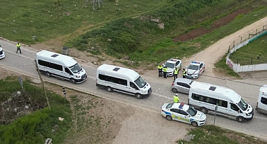 Erbaa'da kurallara uymayan servis sürücülerine ceza yağdı