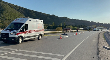 Kazada hayatını kaybeden motosiklet sürücüsünün son görüntüleri ortaya çıktı