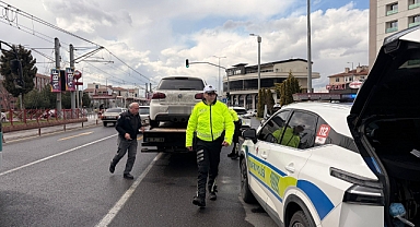 Mürekkep balığı egzozlu araç sürücüsüne ceza