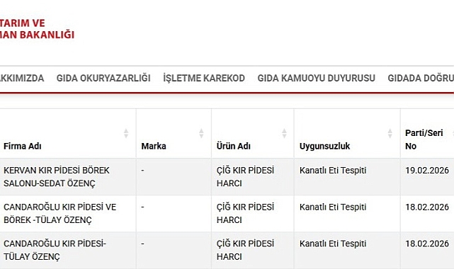 Ordu'da kır pidesi harcından 'kanatlı eti' çıktı