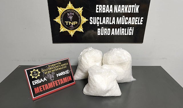 Tır dorsesindeki hasarlı araçta 2.7 kilo uyuşturucu ele geçirildi, sürücü tutuklandı