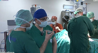 TOGÜ'nün düzenlediği tıp kongresinde canlı ameliyat heyecanı yaşandı