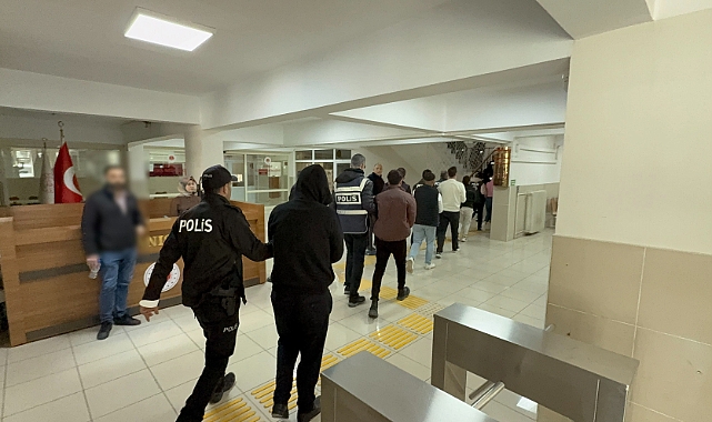 Tokat merkezli 12 ilde düzenlenen operasyonda 26 zanlı tutuklandı