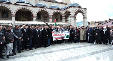 Tokat'ta İsrail'in Filistinli esirleri hedef alan 