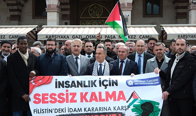 Tokat'ta İsrail'in Filistinli esirleri hedef alan