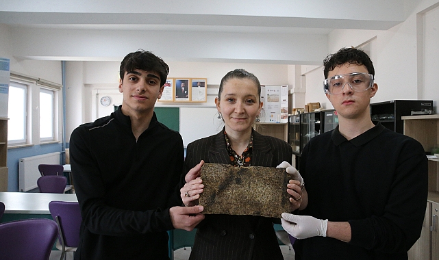 Turhallı öğrencilerin küspeden yalıtım malzemesi ürettiği proje New York'ta Türkiye'yi temsil edecek