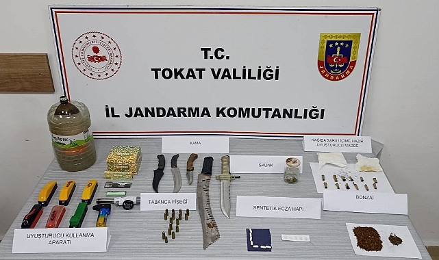 Zile’de uyuşturucu ticaretine darbe: 4 gözaltı