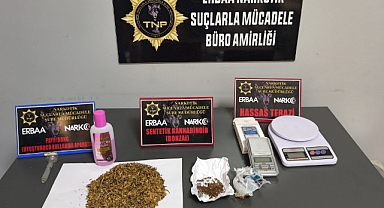 Erbaa'da uyuşturucu operasyonu: 3 gözaltı