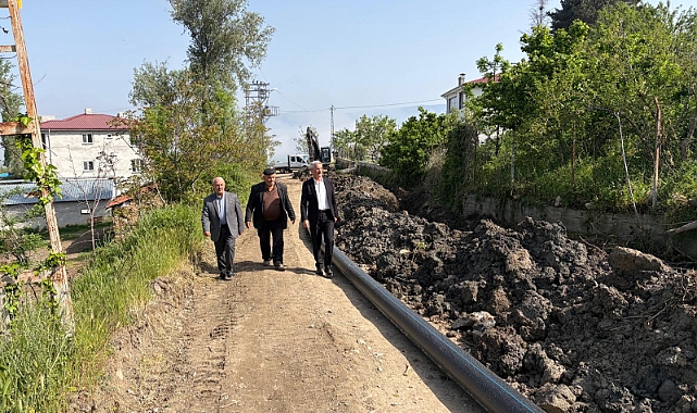 Pazar ilçesinde kapalı sulama sistemi için çalışmalar sürüyor