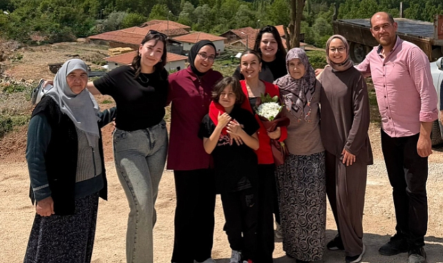Tokat'ta köyde Anneler Günü etkinliği yapıldı