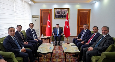 Cumhurbaşkanı Yardımcısı Yılmaz, Tokat'ta ziyaretlerde bulundu