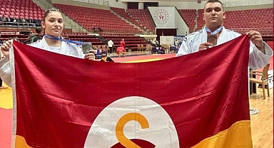 Genç hafız, judoda Galatasaray takımına girdi