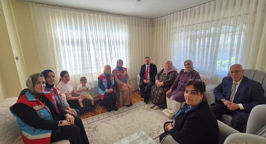 Kaymakam Kadir Perçi ev ziyaretlerine devam ediyor