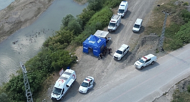 Kelkit Çayı'na düşen genci arama çalışmaları 26'ncı gününde devam ediyor