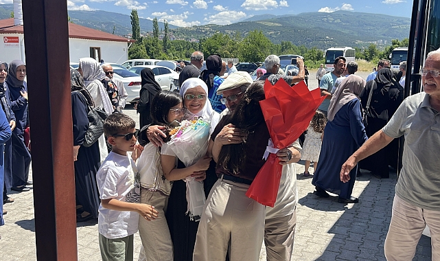 Niksarlı hacılar kutsal topraklardan döndü