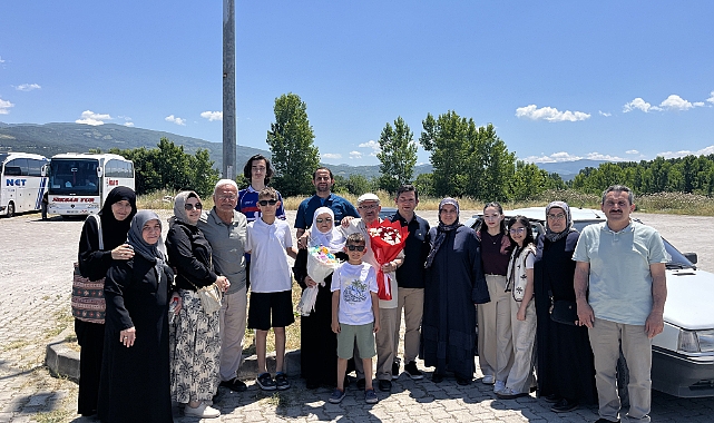 Niksarlı hacılar kutsal topraklardan döndü