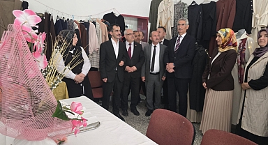 Pazar'da HEM Geleneksel El Sanatları Yıl Sonu Sergisi açıldı