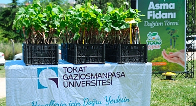 TOGÜ'de üretilen 2 bin tüplü aşılı asma fidanı üreticilere dağıtıldı