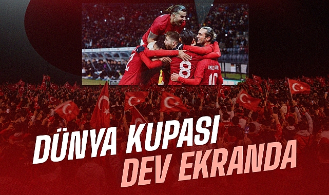 Tokat’ta dünya kupası heyecanı dev ekranda yaşanacak