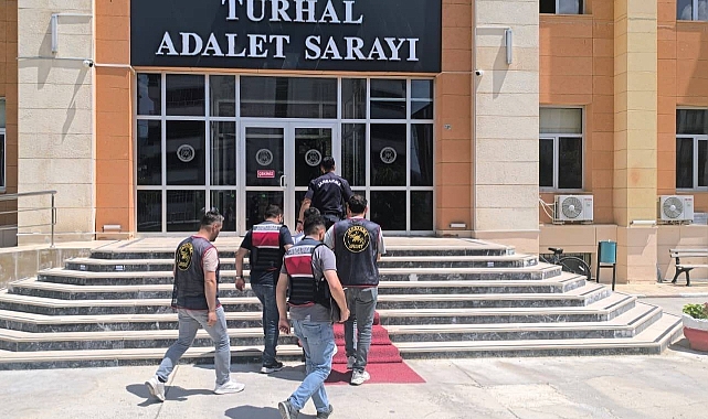 Turhal'da 24 yıl 9 ay kesinleşmiş hapis cezası bulunan firari yakalandı