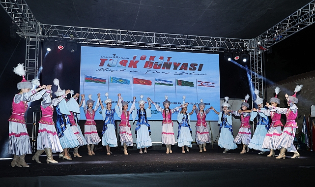 1. Uluslararası Tokat Türk Dünyası Müzik ve Dans Şöleni düzenlendi