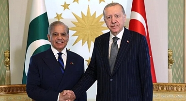 Cumhurbaşkanı Erdoğan, Pakistan Başbakanı Şerif'i kabul etti