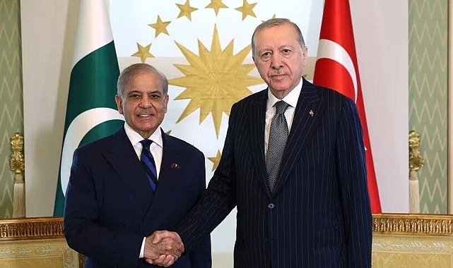 Cumhurbaşkanı Erdoğan, Pakistan Başbakanı Şerif'i kabul etti