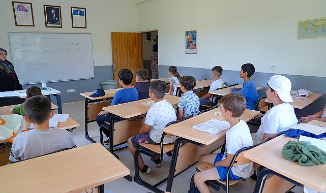 Erbaa’da çocuklar, yaz tatilini Kur’an kursunda değerlendiriyor