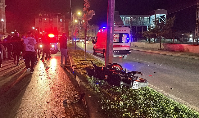 Motosiklet kazasında ağır yaralanan genç, 21 günlük yaşam mücadelesini kaybetti