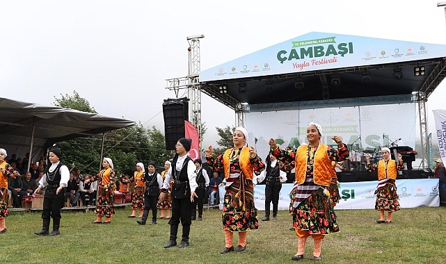 Ordu’nun yaylalarında festival coşkusu
