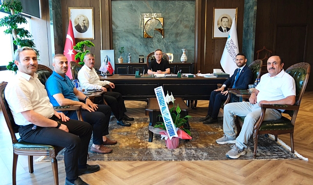Sulusaray Belediye Başkanı Kılıç'tan TOGÜ Rektörü Yılmaz'a ziyaret
