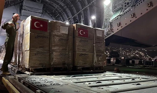 Türkiye'den gönderilen 30 ton insani yardım malzemesi Venezuela'ya ulaştı