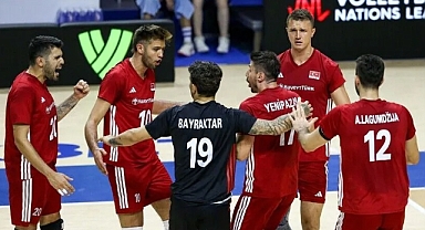 Türkiye, FIVB Erkekler Milletler Ligi'nde Ukrayna'yı mağlup etti